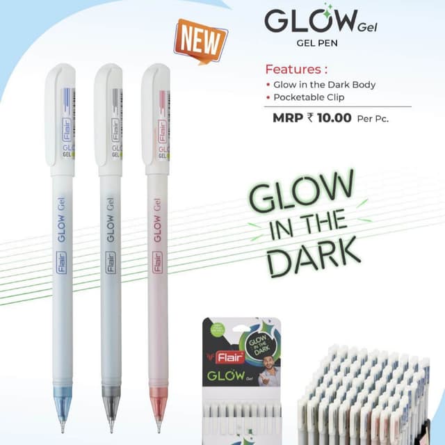 Flair Glow Gel Gelpen